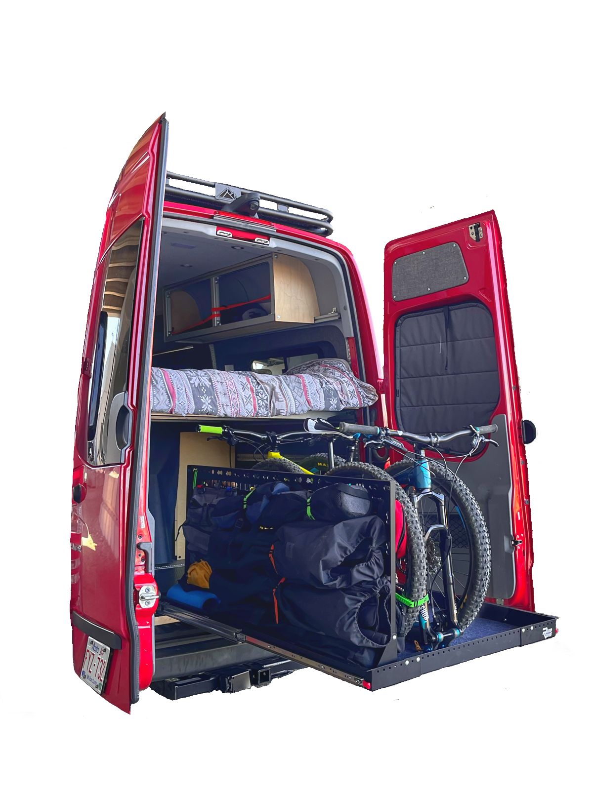 Slide-out Tray (40”x60” OA) – Shuksan Vans